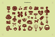 Authentic Romantic Vector Set, an Object Graphic by My.Ordinarty (Thumbnail 9 of 11)