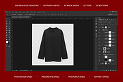 100 Realistic Clothing Mockup, a Merchandise Mockup by AtelierDuVow (Thumbnail 2 of 16)