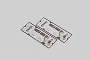 TICKET MOCKUP, a Branding & Logo Template by kebunmockup (Thumbnail 3 of 5)