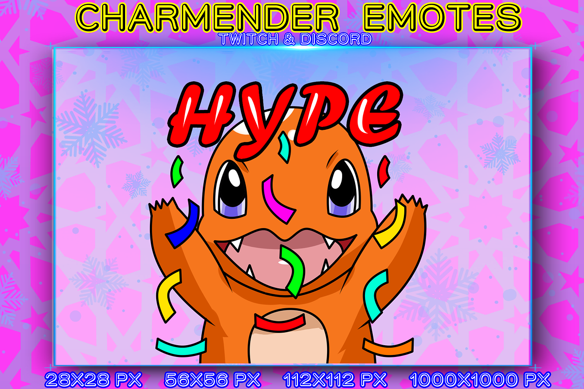 POKEMON CHARMENDER EMOTES, an Animal Illustration by YUNGMOTS (Photo 4 of 5)