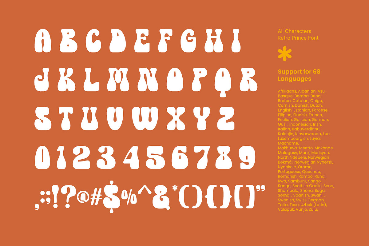 Retro Prince, a Symbol Font by yumnatype (Photo 9 of 10)
