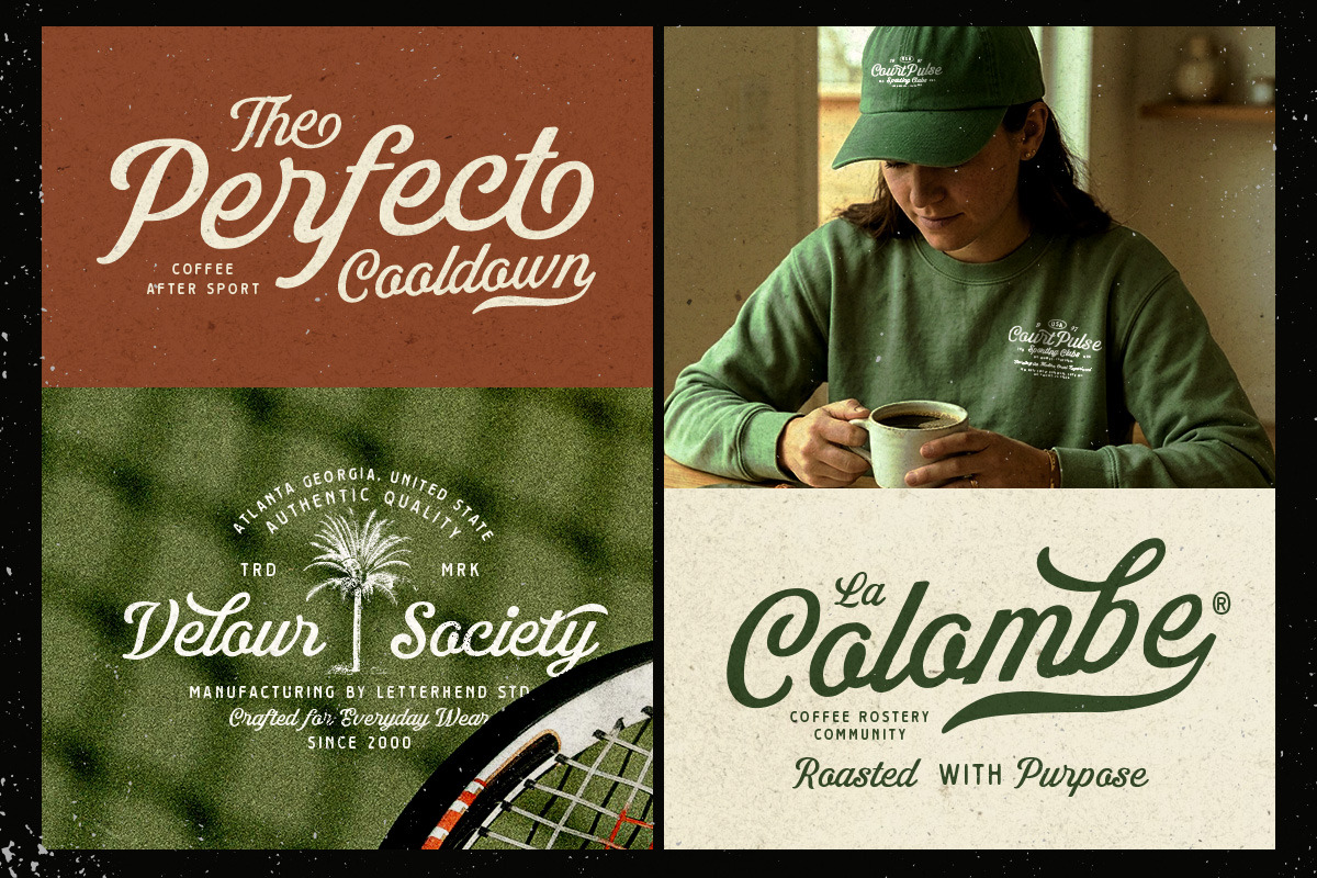 Mestain Script, a Script Font by Letterhend Studio (Photo 3 of 10)