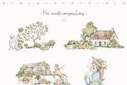 Cottagecore Dream. Animals & nature, an Animal Illustration by Kreker Kate (Thumbnail 2 of 15)
