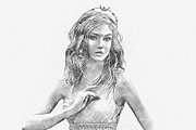 Professional Sketch Maker Photoshop, an Action Add-On by MRI STUDIO (Thumbnail 11 of 17)