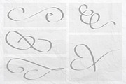 Vector Flourishes, a Decorative Illustration by Little Pixel Shop (Thumbnail 4 of 5)