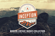 Modern Vintage Badges Collection, a Branding & Logo Template by Yusof Mining (Thumbnail 5 of 5)