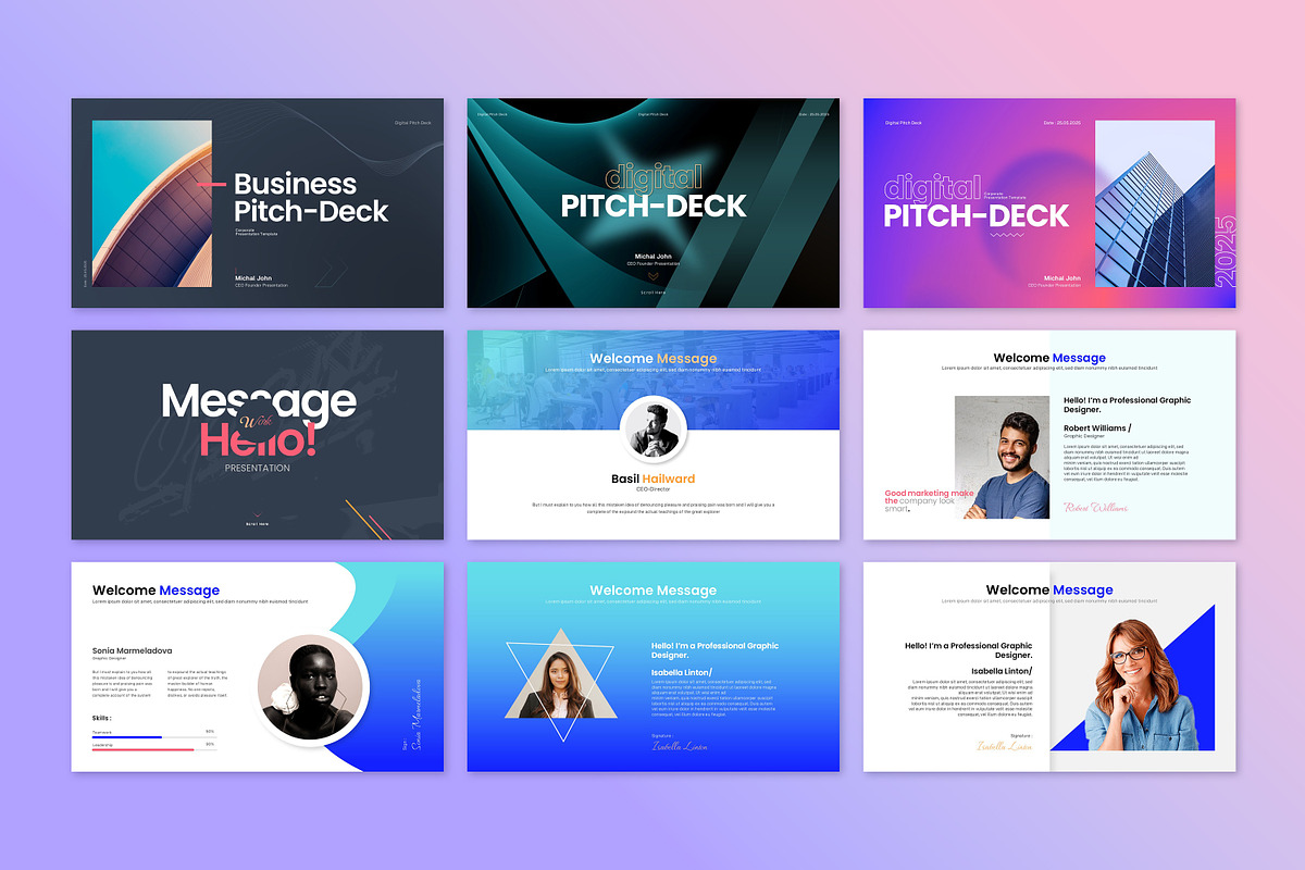 Business Pitch Deck Powerpoint, a Presentation Template by GoldenPixelStudio (Photo 7 of 26)