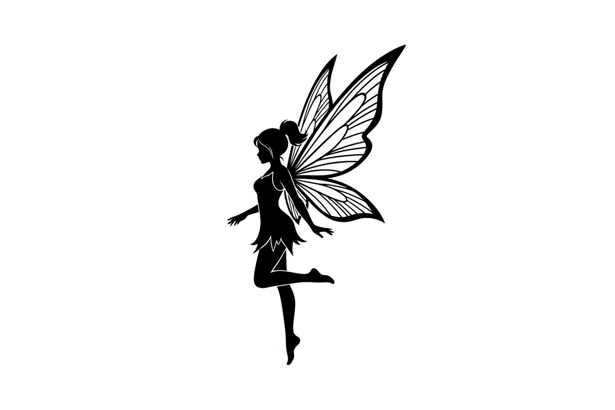 Magical Fairy Silhouette Bundle, an Illustration by jahid234 (Photo 19 of 51)