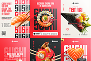Social Media – Sushi (PSD + Canva), a Social Media Template by Nina Shaw (Thumbnail 9 of 11)