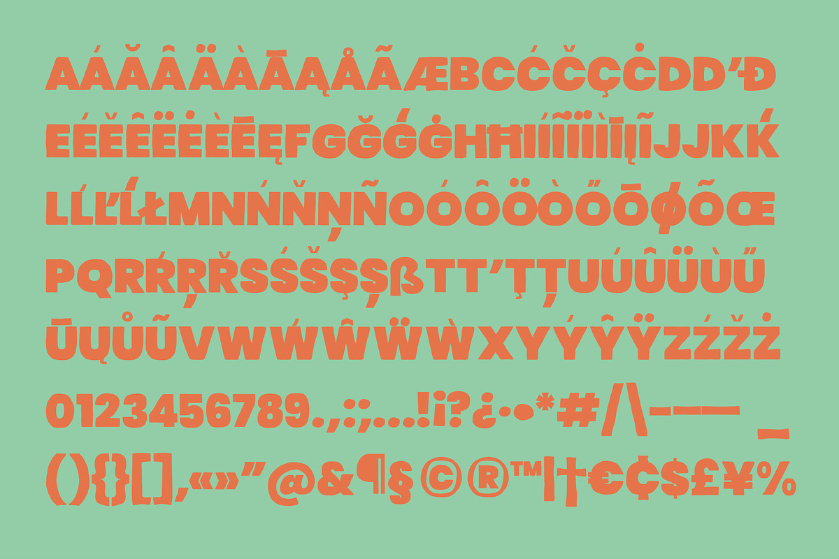 RUGHED: Display Font, a Font by jackandson (Photo 6 of 7)