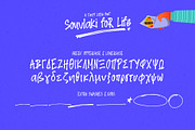 Souvlaki for life, a Font by George Bourle (Thumbnail 7 of 8)