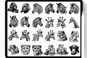 Jungle Animal Procreate Brushes, a Brush Add-On by LaurenceVArtiste (Thumbnail 5 of 7)