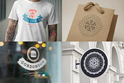 36 Fast Food Logos and Badges, a Branding & Logo Template by Vasya Kobelev (Thumbnail 14 of 18)