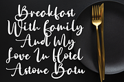 Morning | Script Font, a Script Font by Scratchones (Thumbnail 6 of 8)