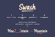 Mephist Garilos | Muscular Script, a Script Font by Lemonthe (Thumbnail 4 of 5)