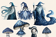 WINTER MAGICAL FAIRY FOREST CLIPART, a Person Illustration by Daring Digies (Thumbnail 3 of 9)