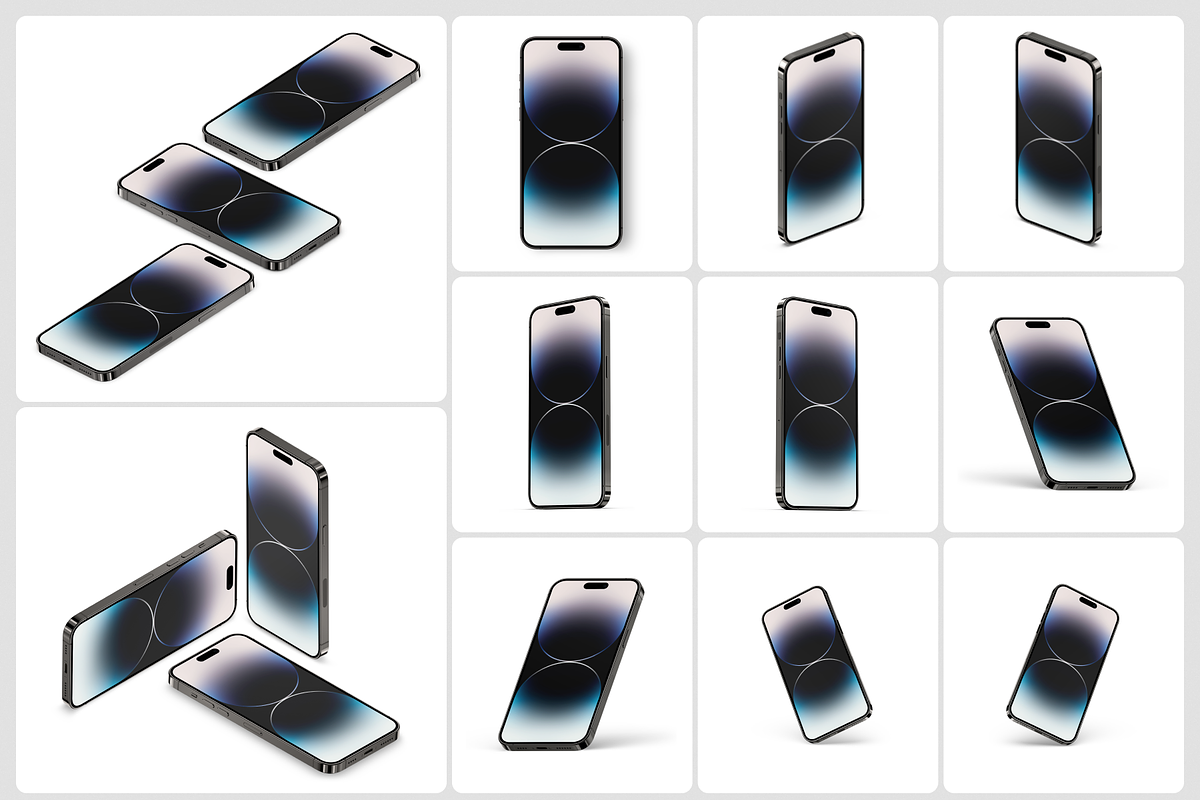 iPhone 14 Pro Max Mockups, an iPhone Mockup by 360 Mockups (Photo 8 of 9)