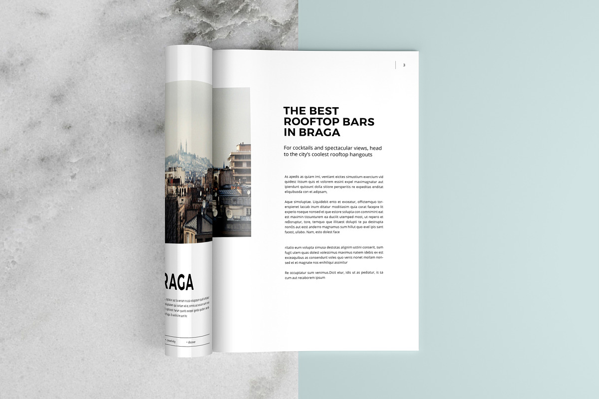 Brochure / Magazine Mockups, a Print Template by Craftmaster (Photo 7 of 10)