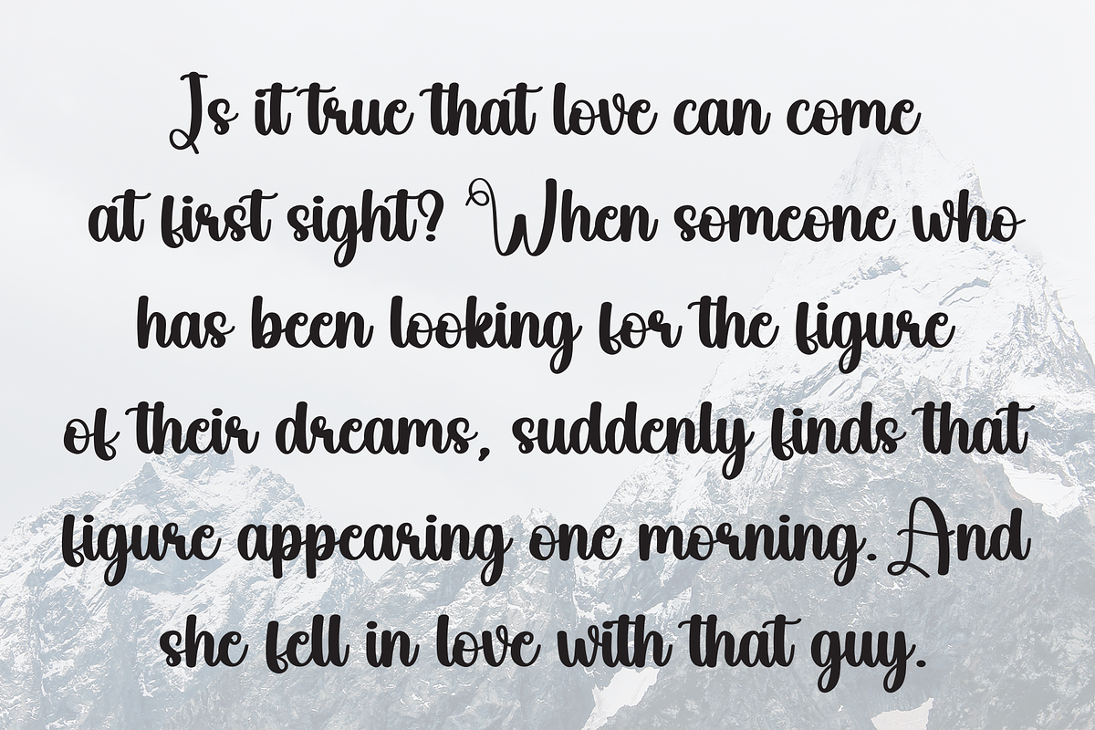 Sunday Christmas | Script Font, a Handwritten Font by Scratchones (Photo 6 of 8)