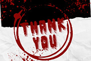 Blood - Decorative font, a Sans Serif Font by Brown Cupple (Thumbnail 8 of 8)