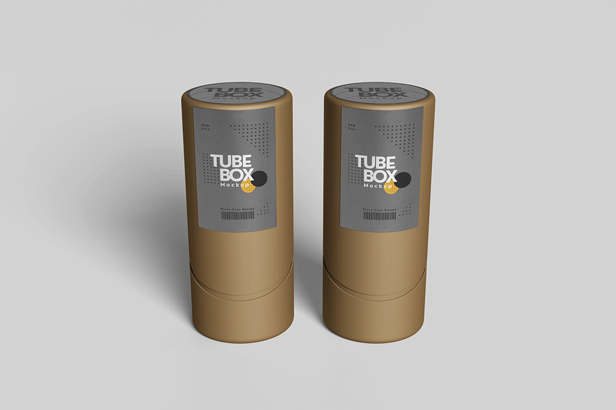 Tube Box Mockup, a Product Mockup by bimockup (Photo 5 of 6)
