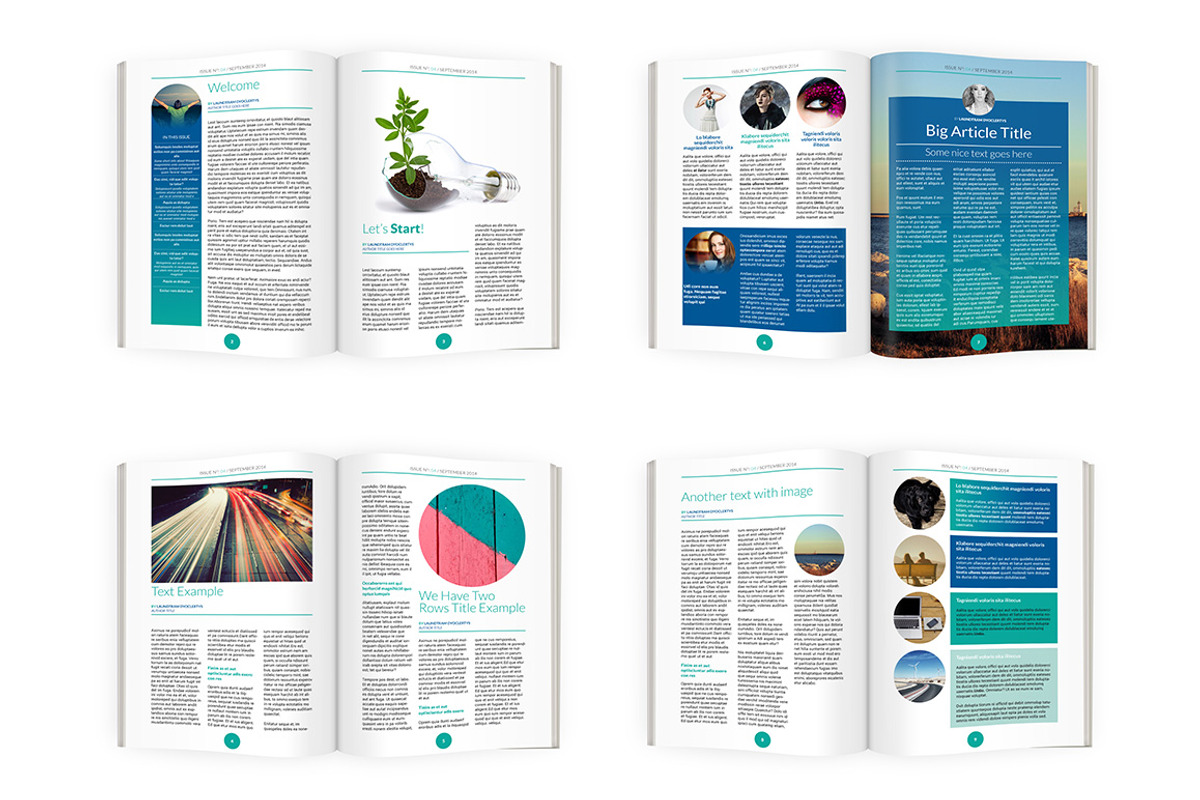 Community Newsletter, a Magazine Template by IndieStock (Photo 2 of 5)