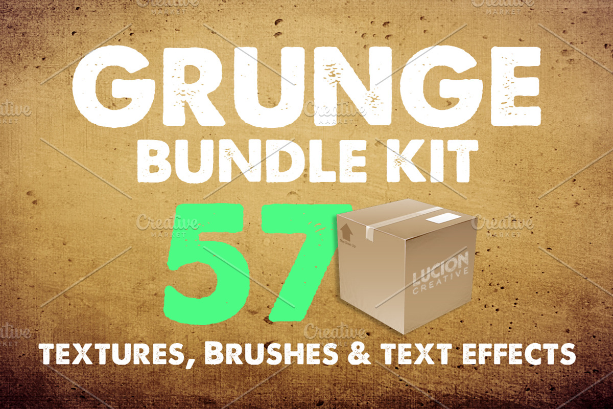 57 Essential Grunge Textures Pack