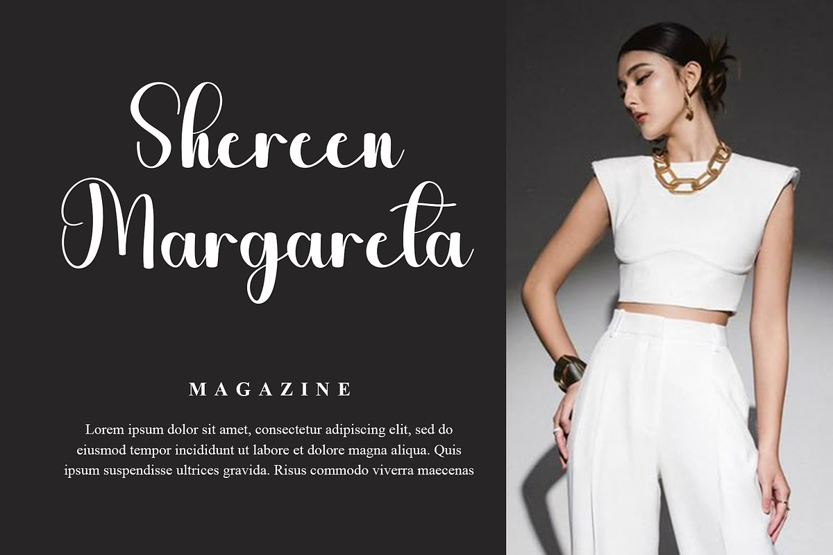 Blue Magnolia, a Handwritten Font by InermediaSTUDIO (Photo 2 of 8)