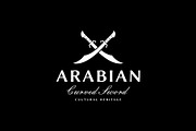 Arabian Curved Sword Logo Design, a Branding & Logo Template by Buqancreative (Thumbnail 3 of 4)