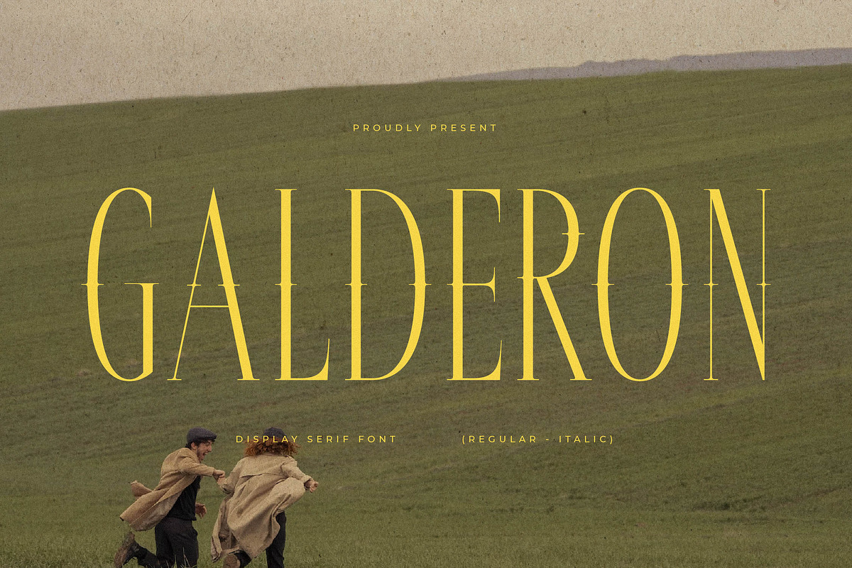 Galderon A Display Serif Font, a Serif Font by Storytype Studio (Photo 1 of 15)