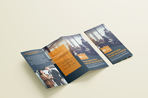 Trifold brochure template, a Brochure Template by TnT_Shop
