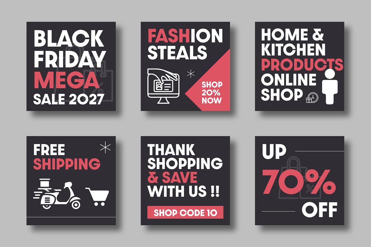Black Friday Social Media Banner