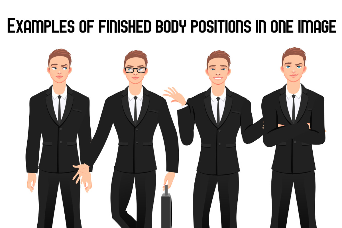 MAN CHARACTER portrait CREATOR (EPS), a Person Illustration by Mandarinkas art (Photo 5 of 5)