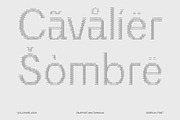 CS Cruise Ascii, a Sans Serif Font by Craft Supply Co. (Thumbnail 7 of 8)