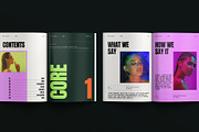 Creative Brand Identity Guidelines, a Brochure Template by E-Type (Thumbnail 3 of 12)