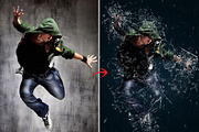 Broken Glass Photo Effect Bundle, an Action Add-On by Photoshop Action (Thumbnail 8 of 25)