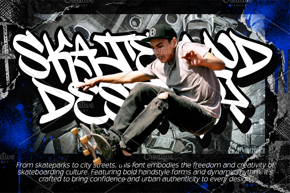Wildstar Shoter Urban Graffiti Font, a Handwritten Font by Ronny Studio (Photo 6 of 9)