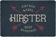 Hipster Typeface, a Serif Font by VozzyStock (Thumbnail 3 of 5)