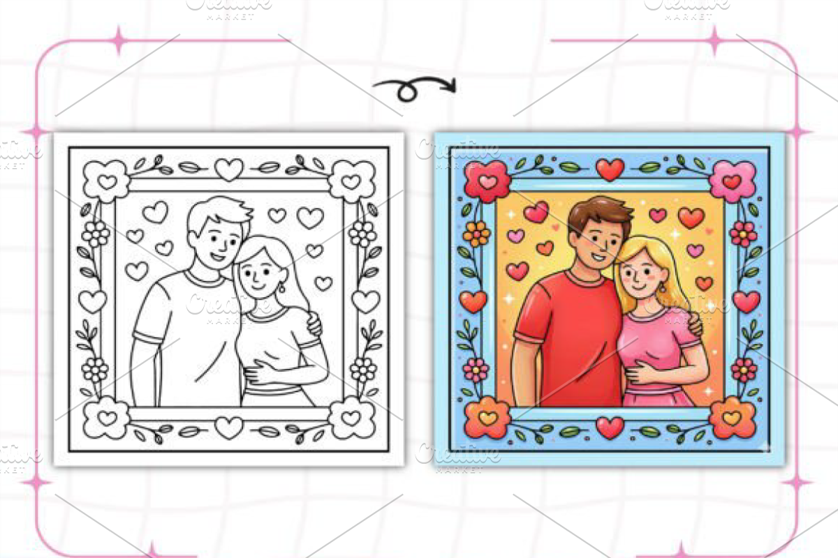 Romantic Vibes Bold & Easy, a Decorative Illustration by Ink Gallery (Photo 5 of 9)