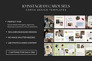 Carousels for Social Media Managers, a Social Media Template by Meraki Templates (Thumbnail 2 of 10)
