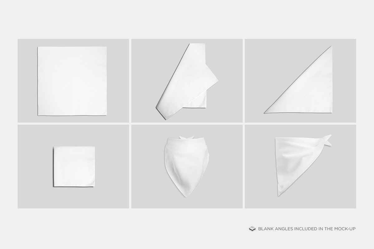Bandana Mock-up, a Mask Mockup by Branda Keeps (Photo 3 of 17)
