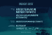 Indigo Dusk, a Script Font by Eva Black Design (Thumbnail 3 of 4)