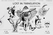 Lost in translation. Mixed Media set, an Object Graphic by Purple (Thumbnail 1 of 11)