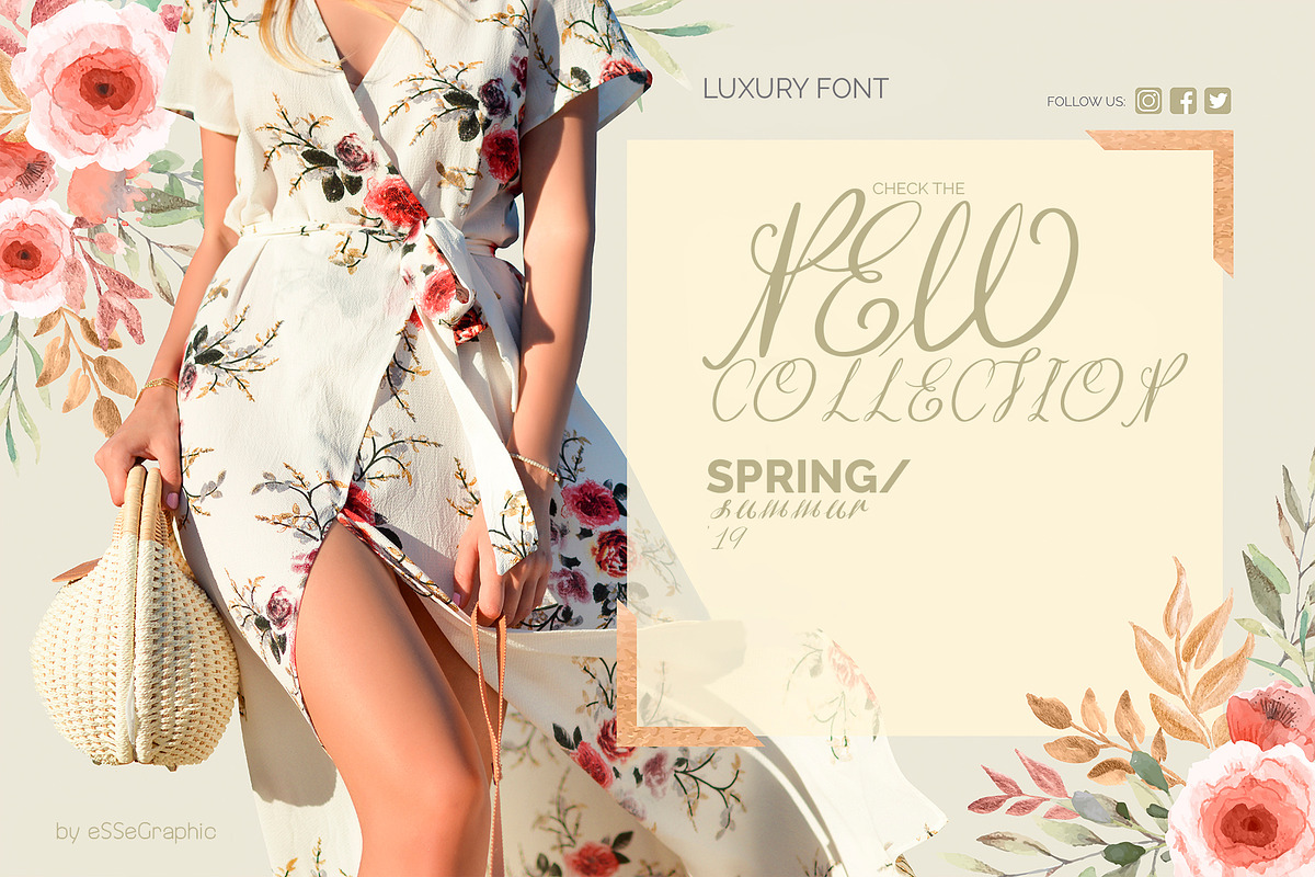 Efeymen Luxury Signature Font preview 3
