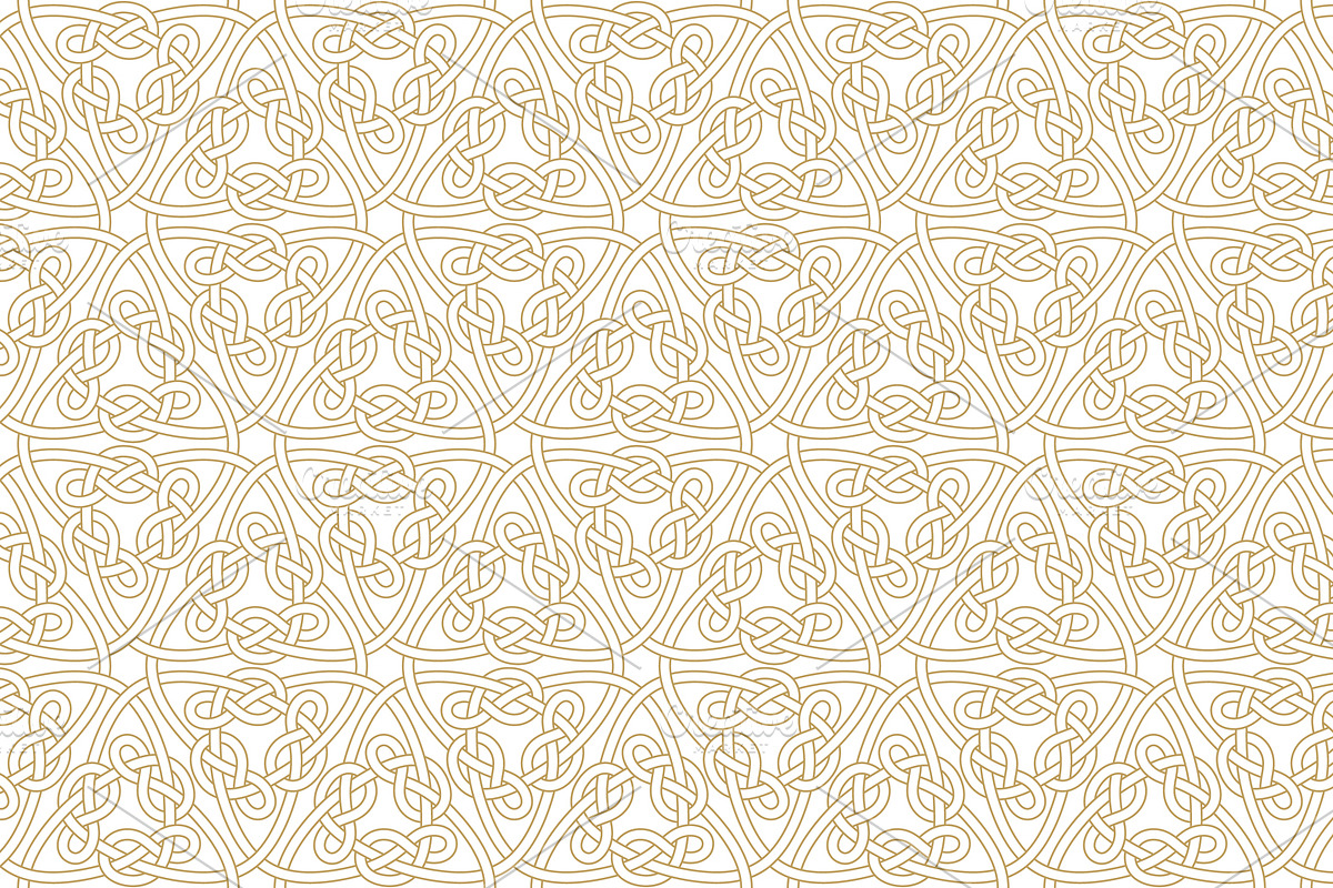 Seamless patterns in celtic style, a Pattern Graphic by RevelStockart (Photo 6 of 15)