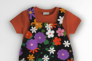 Baby Unisex Shortall Set Mockup, a Hoody Mockup by Nora Gad (Thumbnail 15 of 16)