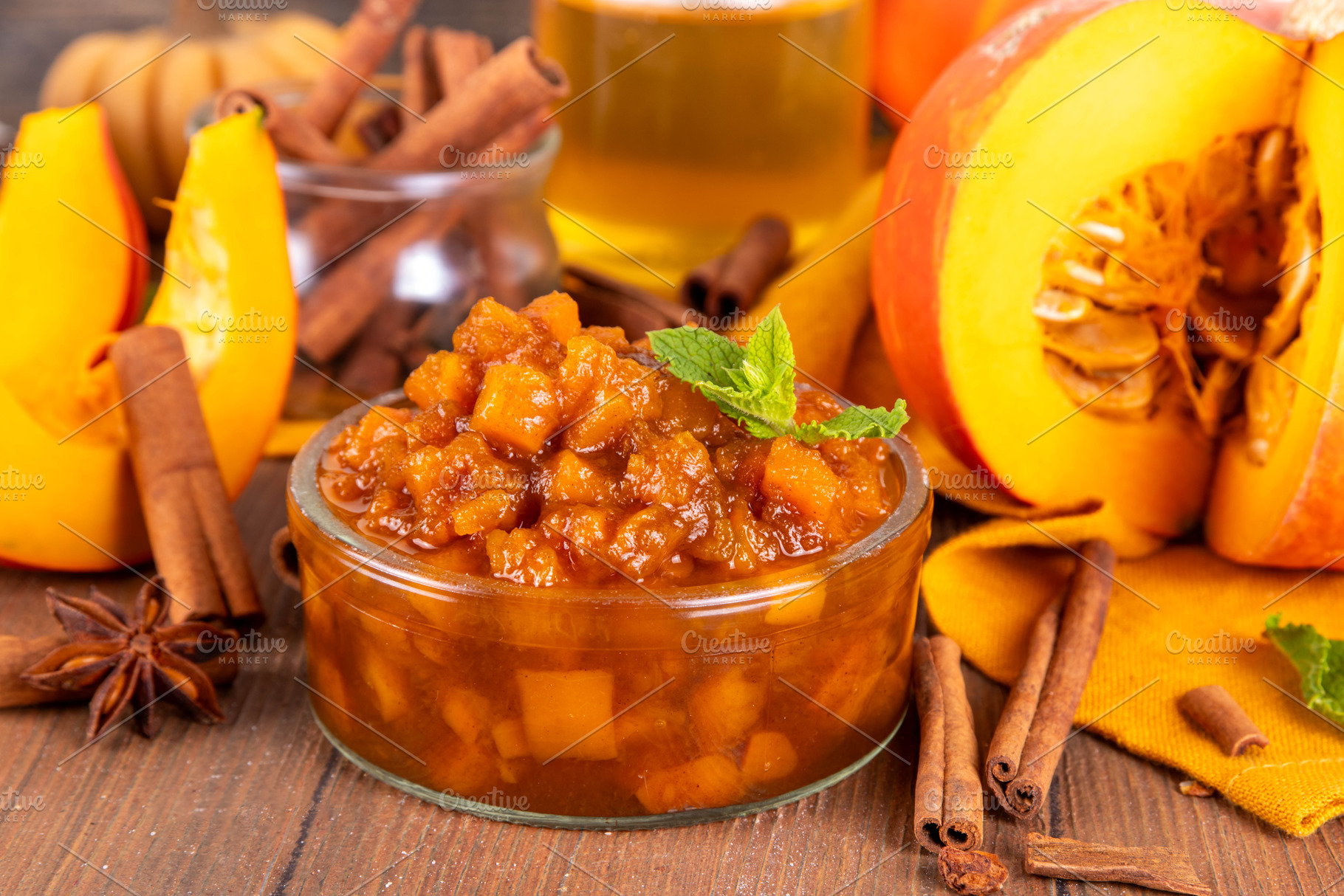 Homemade sweet autumn Pumpkin Chutney, a Food & Drink Photo by Rimma
