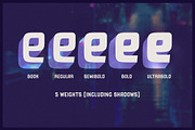 Robonix Stylish Futuristic Font, a Sans Serif Font by Parker Creative (Thumbnail 3 of 12)