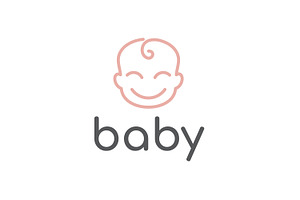 Happy Baby Toddler Babies Logo