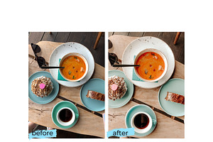 Mobile Lightroom Presets - Home/food